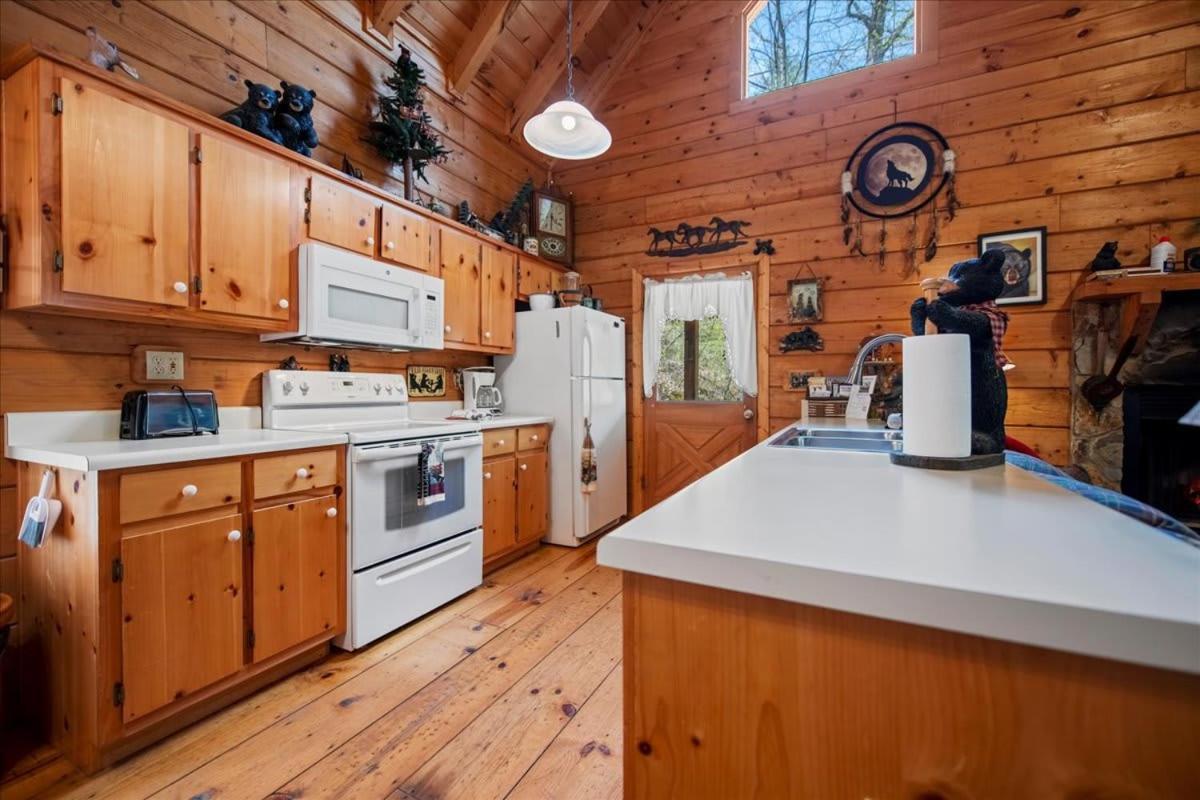 Cozy Cabin Beside Briar Creek, Fire Pit, Wifi Villa Ellijay Esterno foto